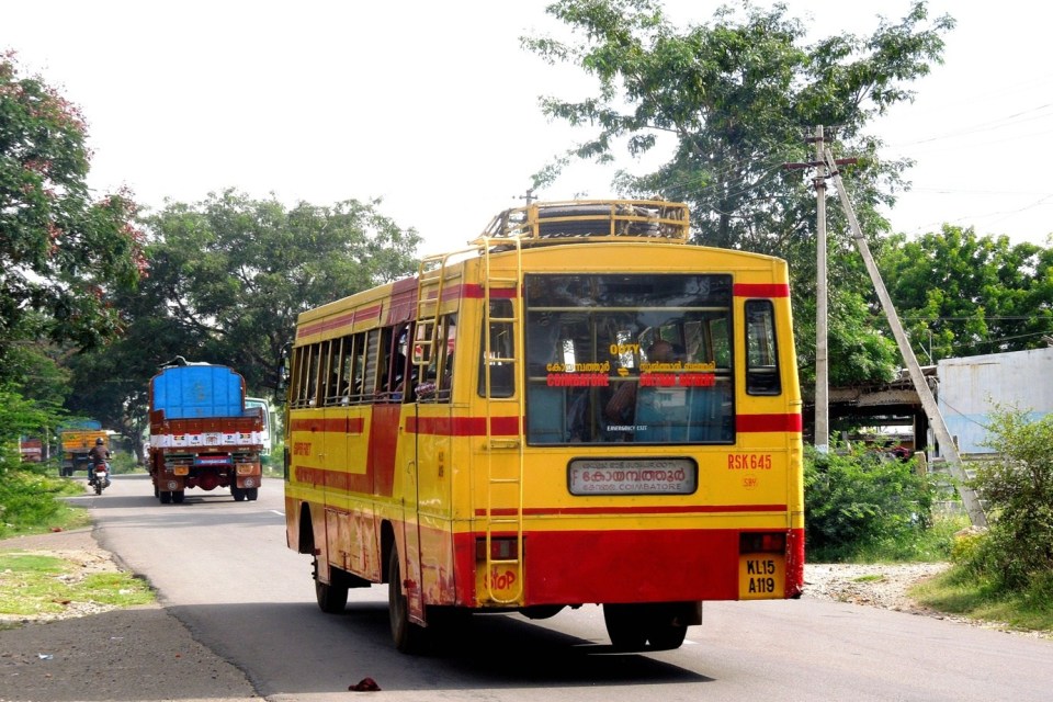 KSRTC RSK 645 Sulthan Bathery - Coimbatore 